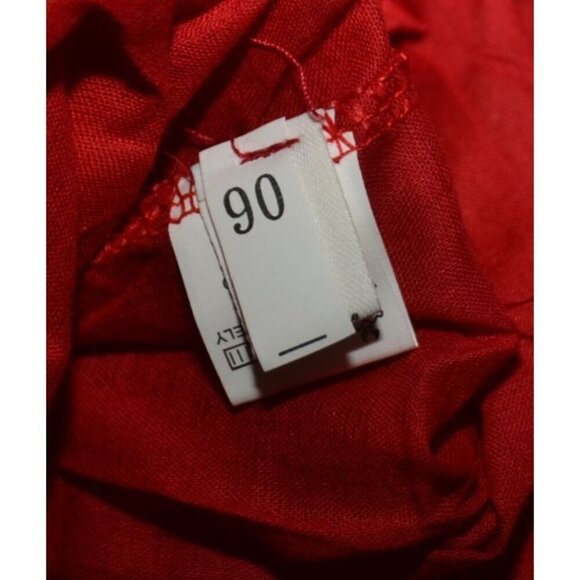 NWR Girls Red Lace & Mesh Layered Dress Bow Back Size 2T 90 Holiday Christmas - Picture 10 of 11